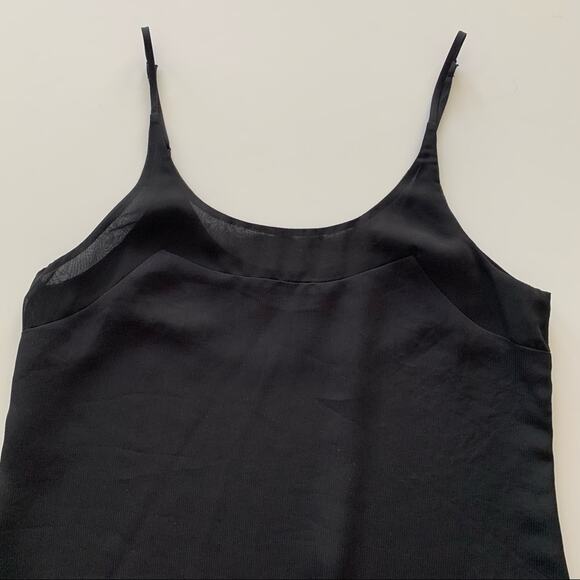 J Brand | Black Layered Camisole Tank Top XS - Picture 2 of 11